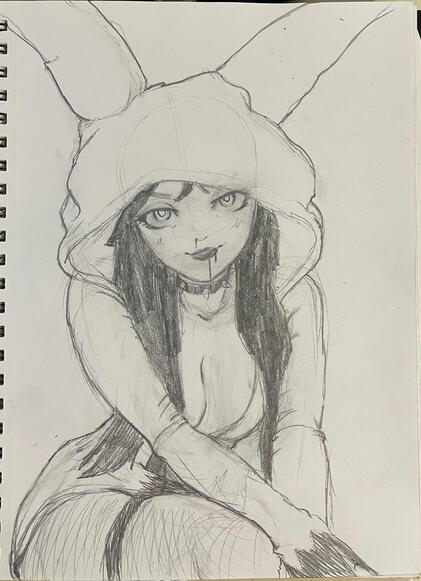 Cosplayer sketch