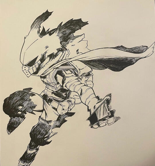 Dark Deku study
