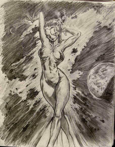 Silver Surfer from Fantastic Four